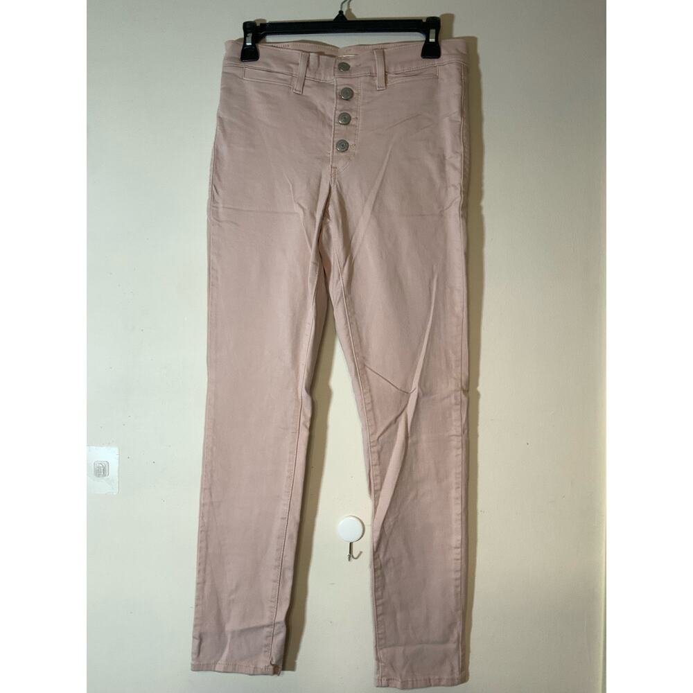Levis's Strauss & Co 311 Shaping Skinny Light Pink Jeans Size 27 USED